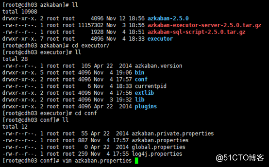 Azkaban2.5.0集群安装
