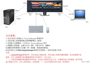 Dell U4919WD显示器内置的KVM使用方法和接口介绍