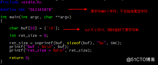 【C++札记】snprintf()函数返回值的含义