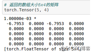 10分钟入门pytorch(0)