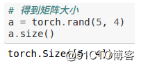 10分钟入门pytorch(0)