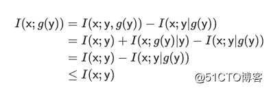 数据处理不等式：Data Processing Inequality