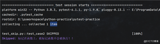 Pytest学习（七） - skip、skipif的使用