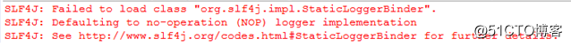 解执行maven项目出现 SLF4J: Failed to load class “org.slf4