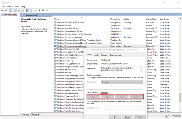 如何彻底禁用Windows10的Windows Defender Antivirus Service