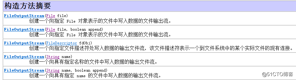 io流中的字节输出流