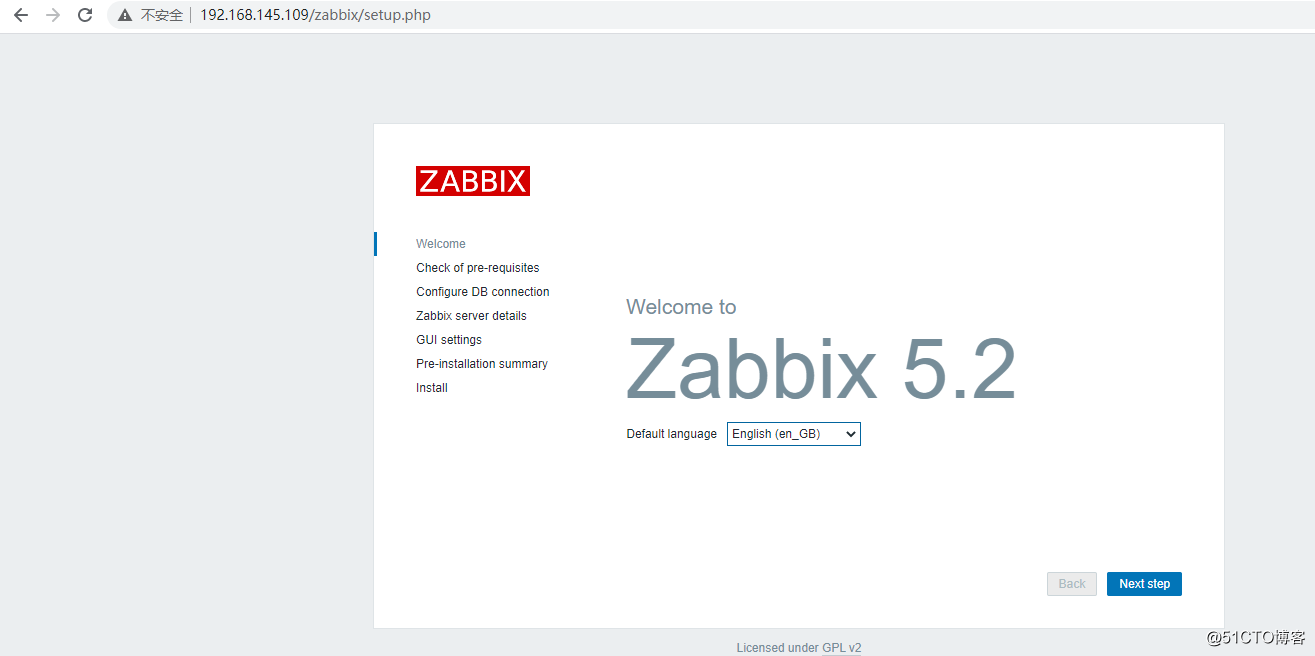 Centos7.9 部署 Zabbix5.2.2，数据库mysql8.0