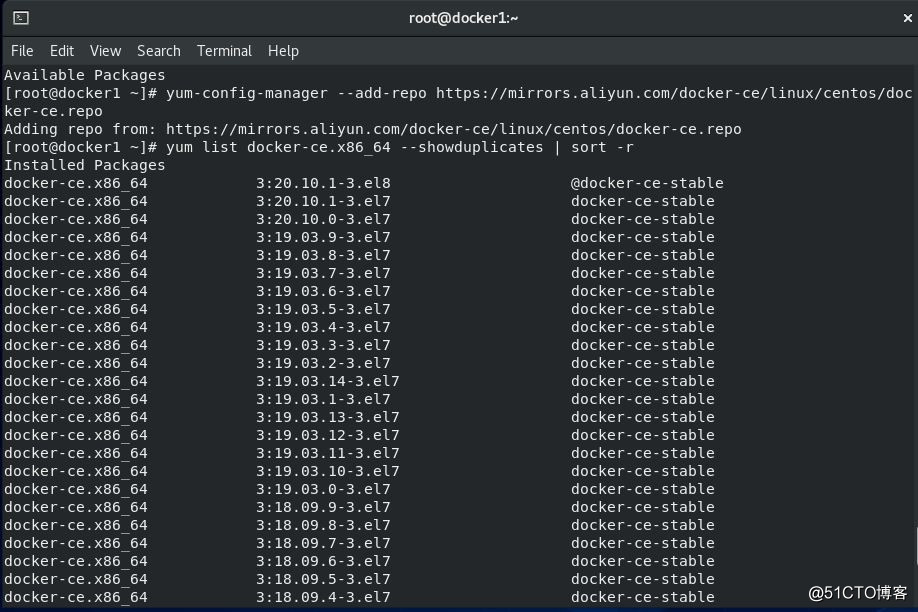 Centos8安装Docker