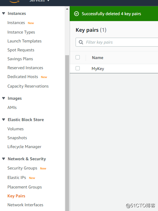 AWS Key Pair 和EC2