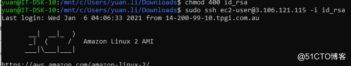 AWS Key Pair 和EC2