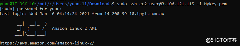 AWS Key Pair 和EC2