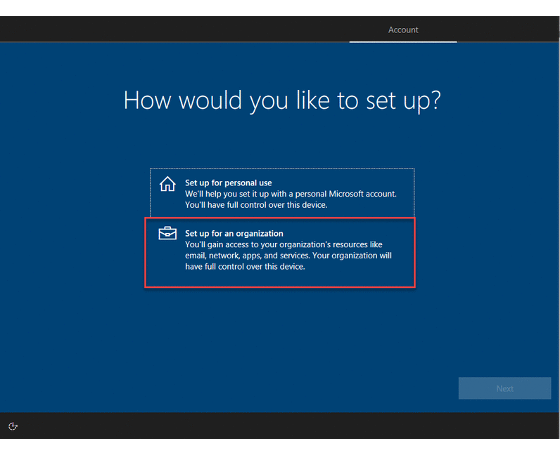 关于Intune管理设备的方法 -- Windows 10