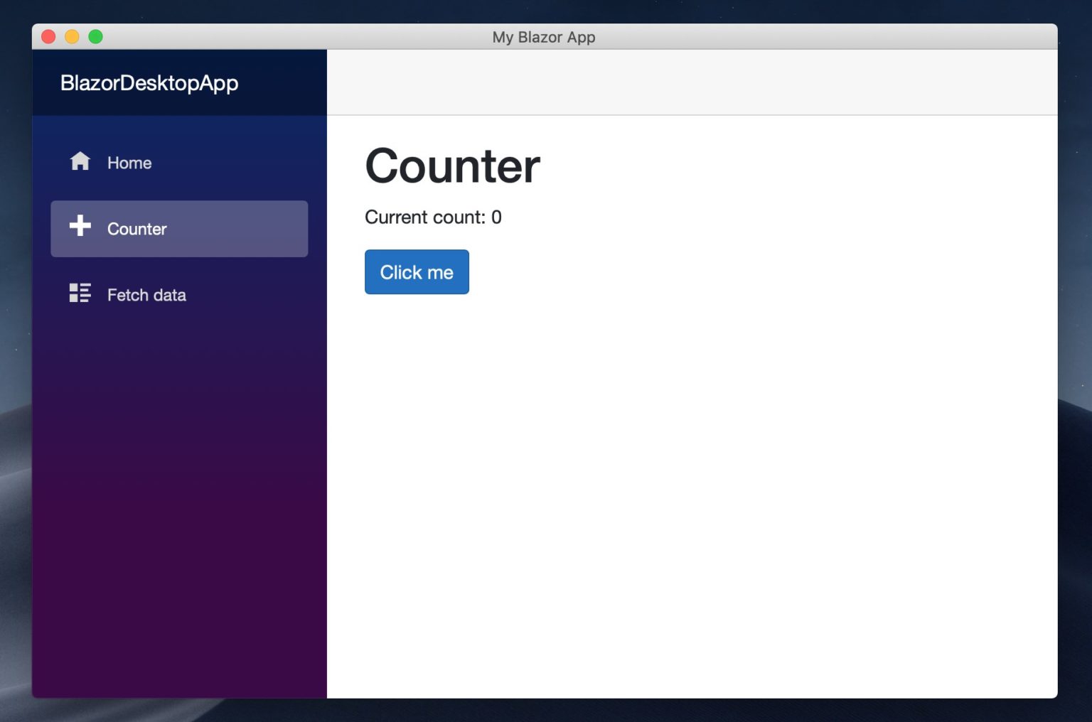 blazor-macOS