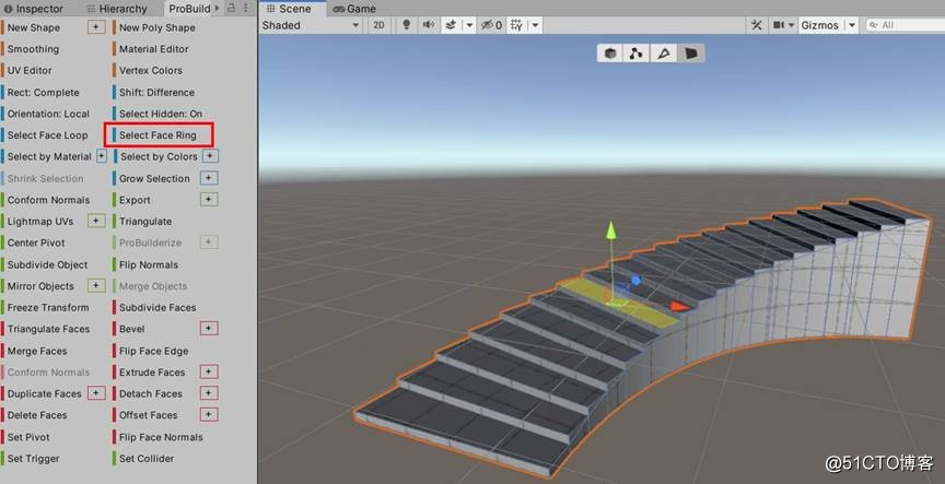 ProBuilder快速原型开发技术 ---模型精细化操作