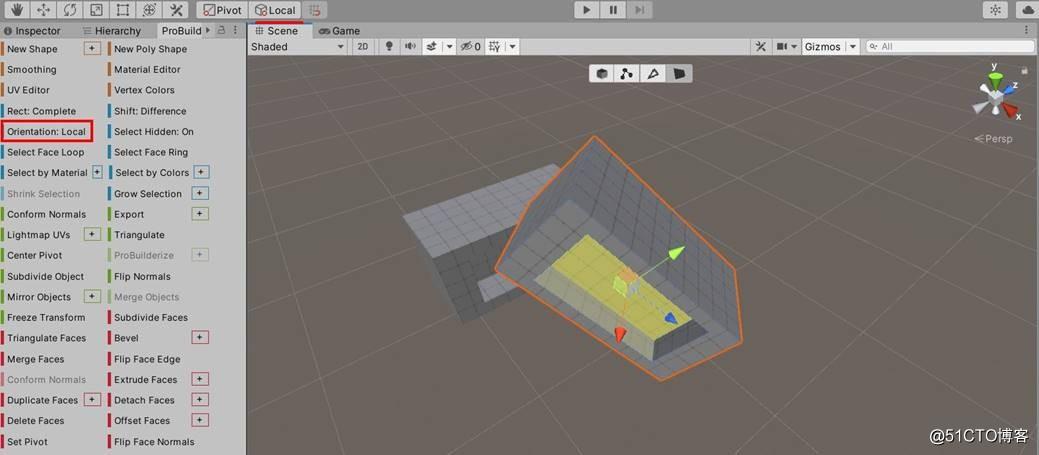 ProBuilder快速原型开发技术 ---模型精细化操作