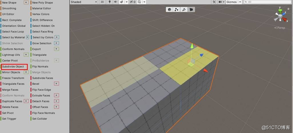 ProBuilder快速原型开发技术 ---模型精细化操作