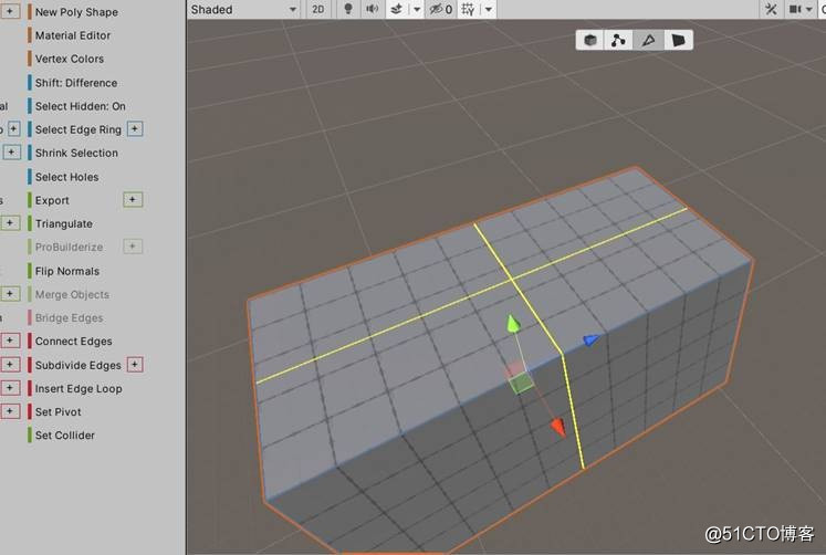 ProBuilder快速原型开发技术 ---模型精细化操作