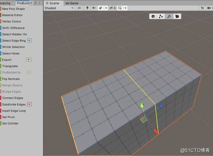 ProBuilder快速原型开发技术 ---模型精细化操作