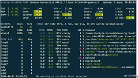 系统之眼！Linux系统性能监控工具Glances