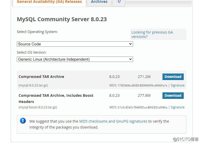 Centos7 安装mysql-8.0.22