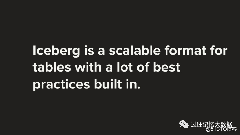 Apache iceberg：Netflix 数据仓库的基石
