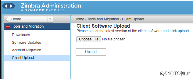 利用zimbra clientuploader实现文件上传
