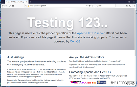 Centos7配置Apache实现HTTPS