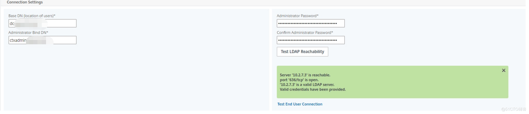 Netscaler配置LDAP证书和389端口无法通过