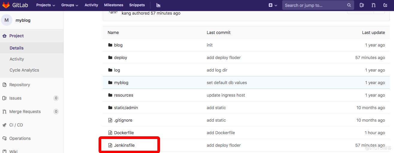 Jenkins 之 Jenkinsfile使用(Pipeline script from SCM)