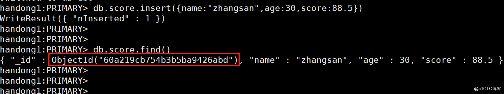 MongoDB数据类型