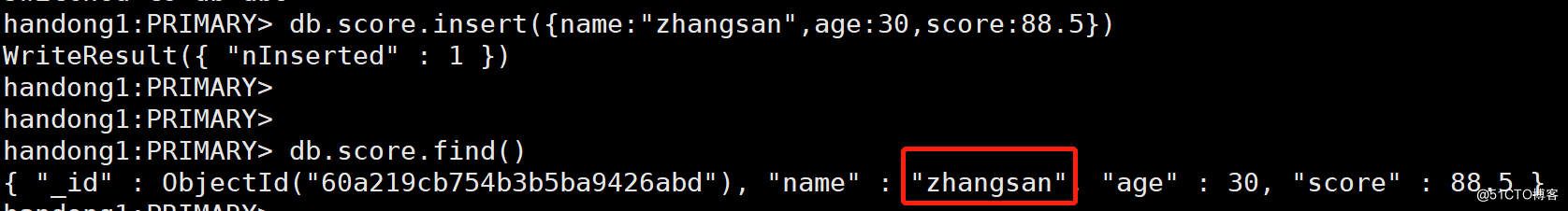 MongoDB数据类型