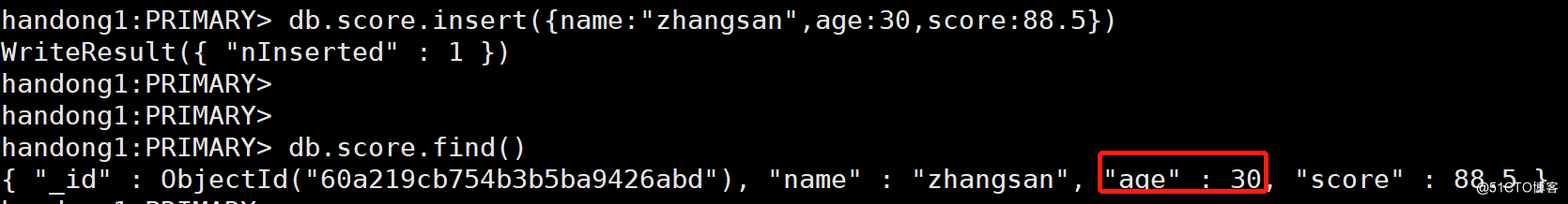 MongoDB数据类型