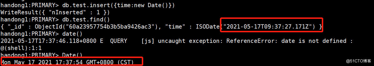 MongoDB数据类型