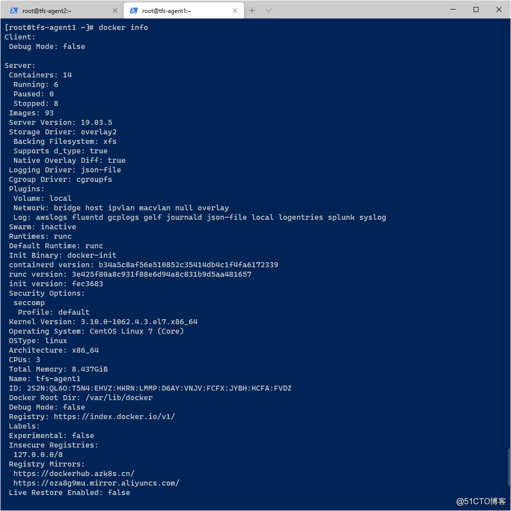 docker info