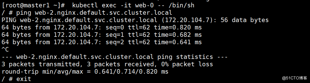 k8s  StatefulSet控制器