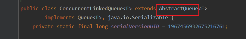 ConcurrentLinkedQueue继承关系