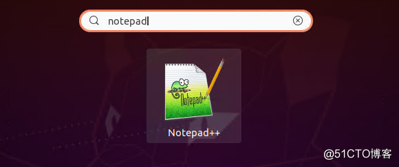 launch notepad plus plus ubuntu